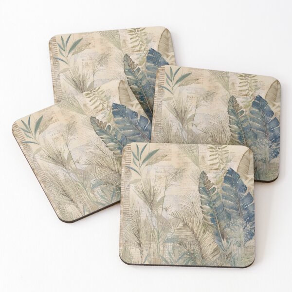 Item preview, Vintage Tropical Leaves and Botanicals designed and sold by J Marielle Designs.