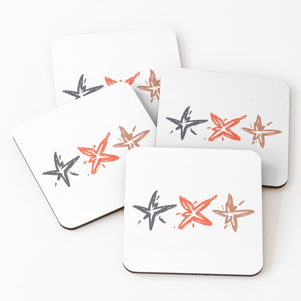 Item preview, Coasters (Set of 4) designed and sold by tea-rex23.