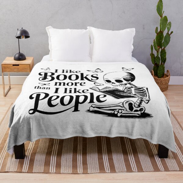 Item preview, I like books more than I like people designed and sold by CleanDecor.