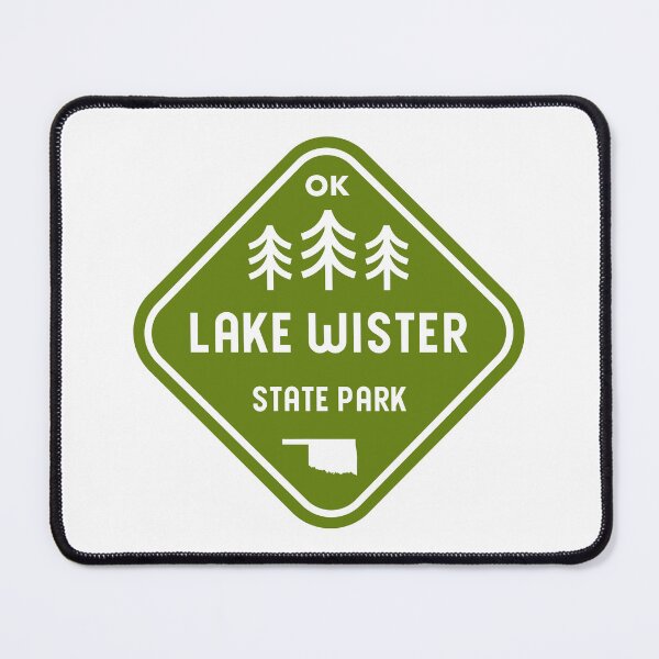 Item preview, Lake Wister State Park Oklahoma Rhombus designed and sold by bivenart.