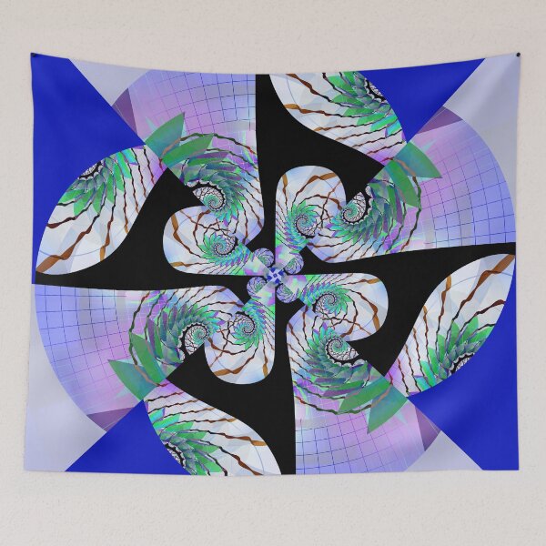 Item preview, Quadrant Vortex Kaleidoscope designed and sold by bloorose.