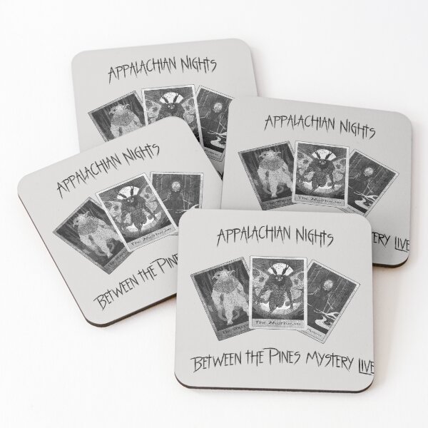 Item preview, Appalachian Nights, Mothman, fatwoods monster, sheepsquatch designed and sold by Masque&Muse.