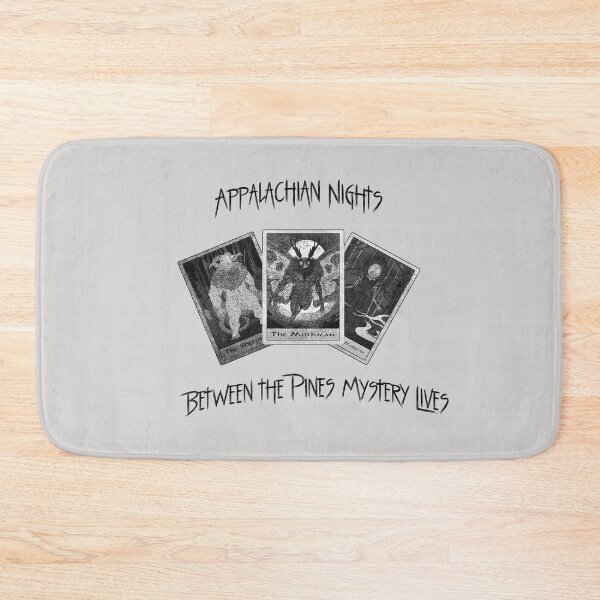 Item preview, Appalachian Nights, Mothman, fatwoods monster, sheepsquatch designed and sold by Masque&Muse.