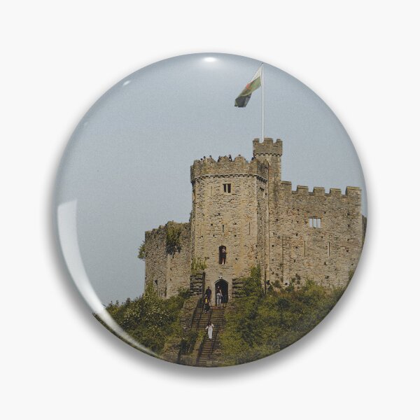 Item preview, Watchtower of Wales – Cardiff Castle in Summer Light designed and sold by Rowena Ko.