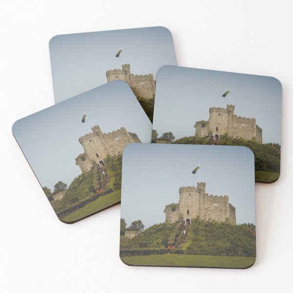 Item preview, Watchtower of Wales – Cardiff Castle in Summer Light designed and sold by Rowena Ko.