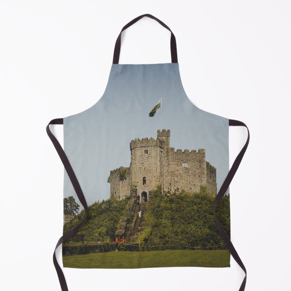 Item preview, Watchtower of Wales – Cardiff Castle in Summer Light designed and sold by Rowena Ko.