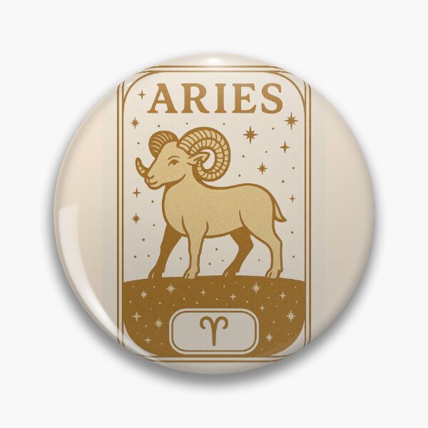 Item preview, Aries Star Sign Astrology Illustration designed and sold by wonderxwander.