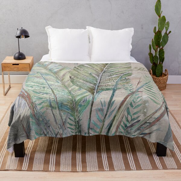 Item preview, Vintage Tropical Leaves Palm Jungle designed and sold by J Marielle Designs.