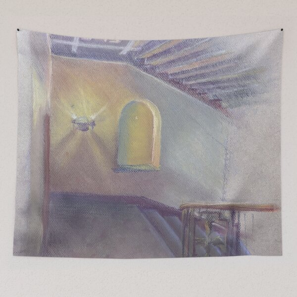 Item preview, Pastel Stairwell designed and sold by TheStoreyArts.