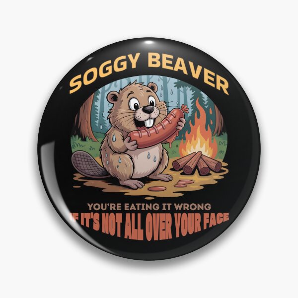 Item preview, Funny Beaver Bbq Lover Summer Party Camping designed and sold by Zayavca.