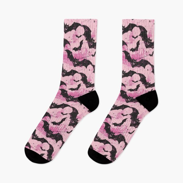Item preview, Pastel Goth Pink Bats designed and sold by Windmill Wildflowers.