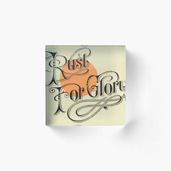 Item preview, Rust For Glory Harvest designed and sold by Sub Plot.