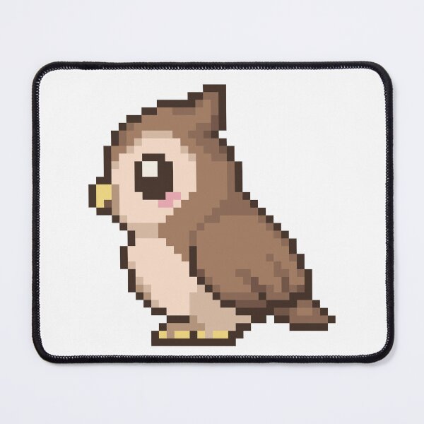 Item preview, Tiny Pixel Owl – Side Watcher designed and sold by retro_pixel.