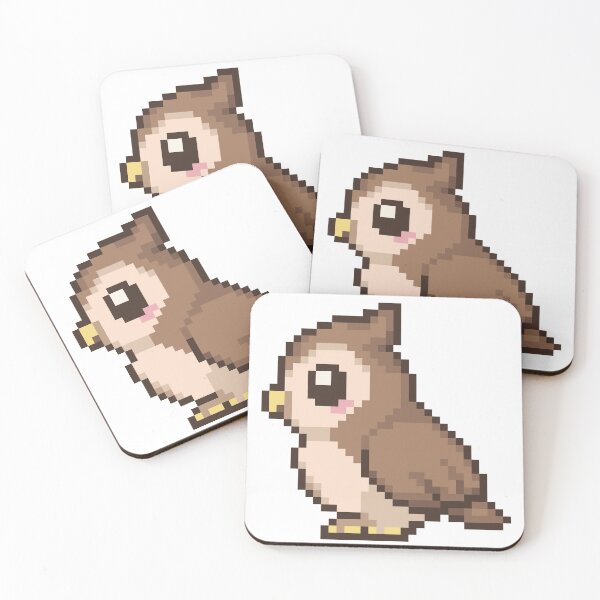 Item preview, Tiny Pixel Owl – Side Watcher designed and sold by retro_pixel.
