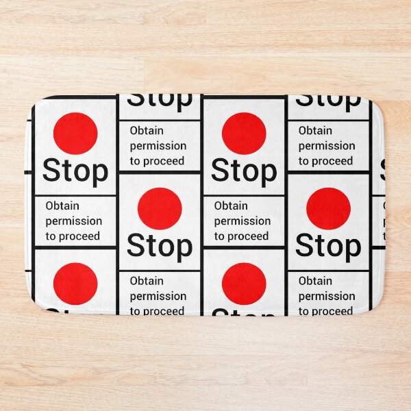 Item preview, British rail stop sign 2 designed and sold by TrainFanatic.