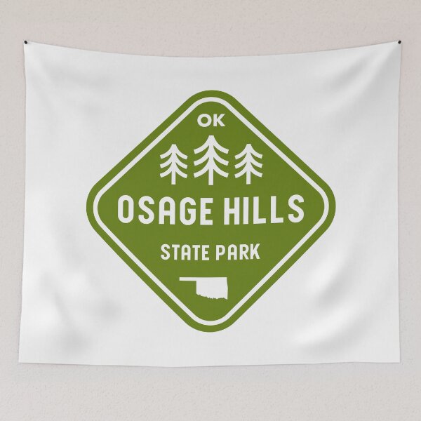 Item preview, Osage Hills State Park Oklahoma Rhombus designed and sold by bivenart.