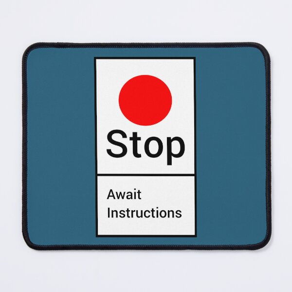 Item preview, British rail stop sign 1 designed and sold by TrainFanatic.