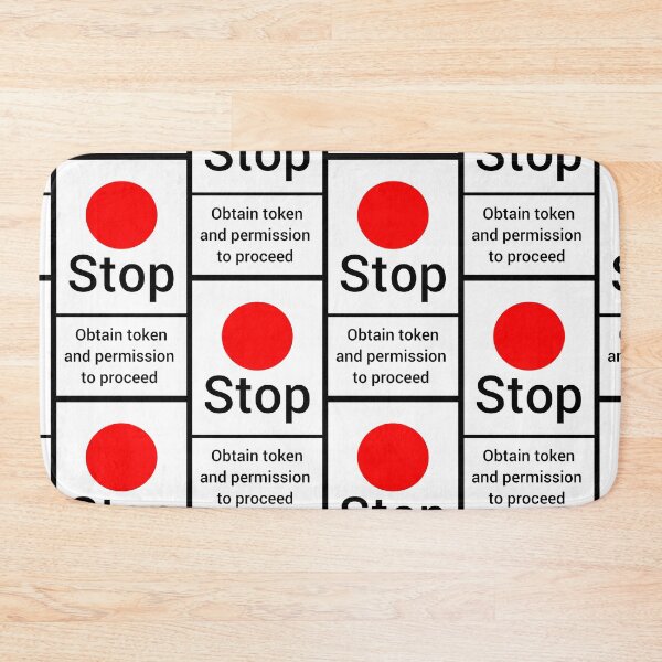 Item preview, British rail stop sign 3 designed and sold by TrainFanatic.
