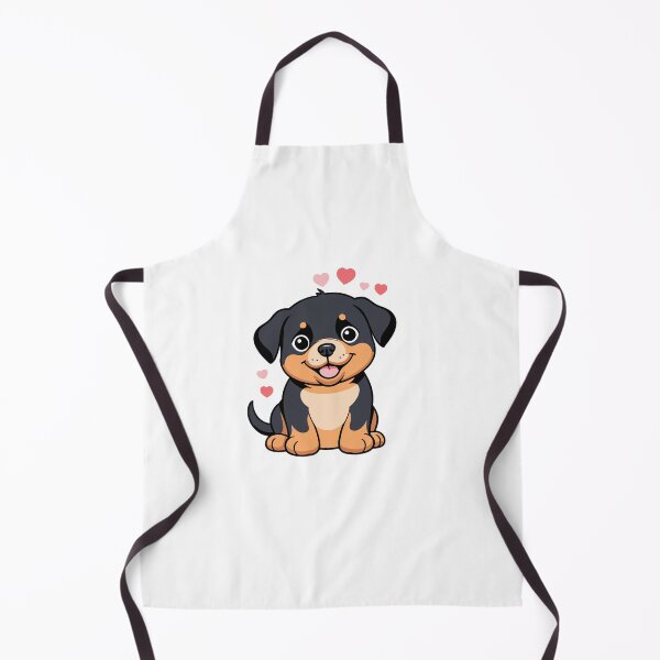Item preview, Cute Rottweiler puppy love designed and sold by SpinningCharm.