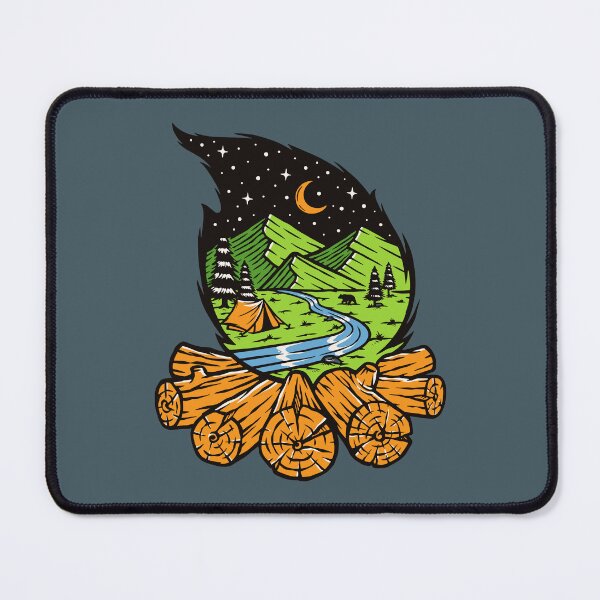 Item preview, Night Camping designed and sold by PeachyLitchi.