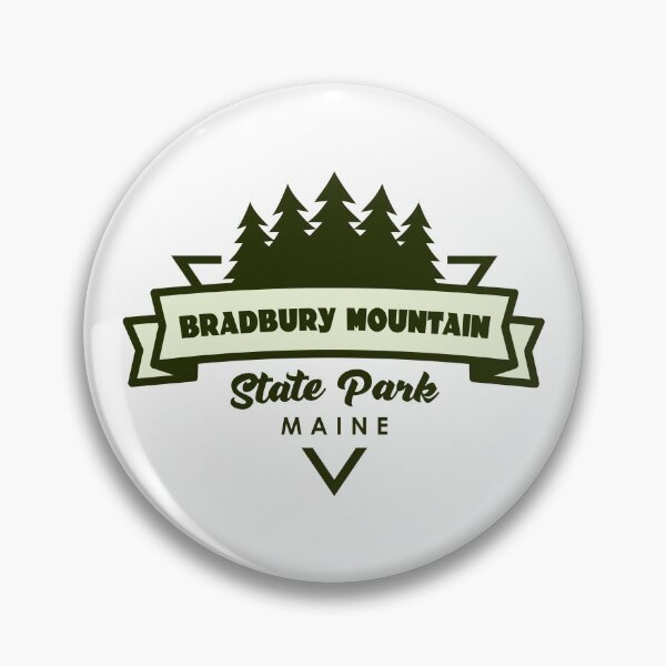 Item preview, Bradbury Mountain State Park Maine Trees And Ribbon designed and sold by bivenart.