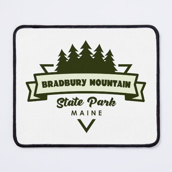 Item preview, Bradbury Mountain State Park Maine Trees And Ribbon designed and sold by bivenart.