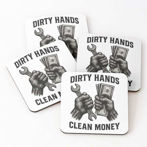 Item preview, Dirty Hands Clean Money designed and sold by SkyyWorks.
