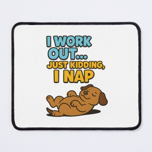 Item preview, I Work Out... Just Kidding, I Nap designed and sold by Uglyandcute.