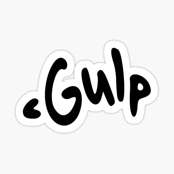 Item preview, Gulp doujinshi sound effect designed and sold by Backdoor Otaku.