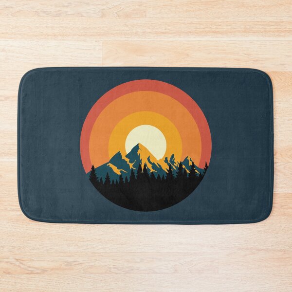 Item preview, Mountain sunset designed and sold by PeachyLitchi.