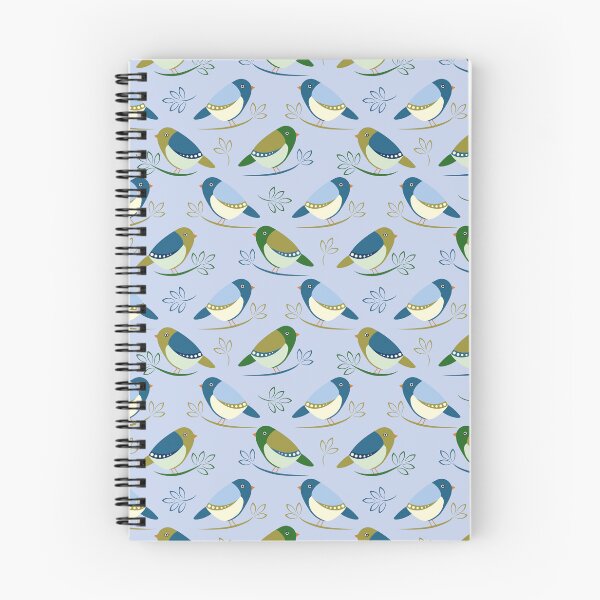 Item preview, Garden Birds Mix on Periwinkle designed and sold by ImpalaMoon.