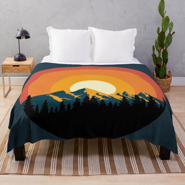 Item preview, Mountain sunset designed and sold by PeachyLitchi.