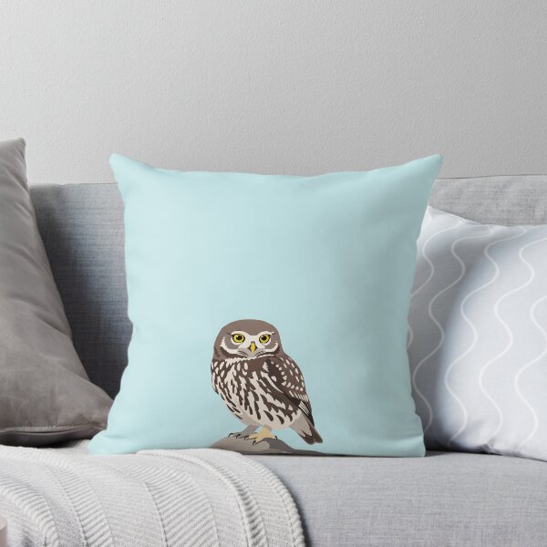 Item preview, The Little Owl - Minimalist Owl Art designed and sold by TheArtEngineer.