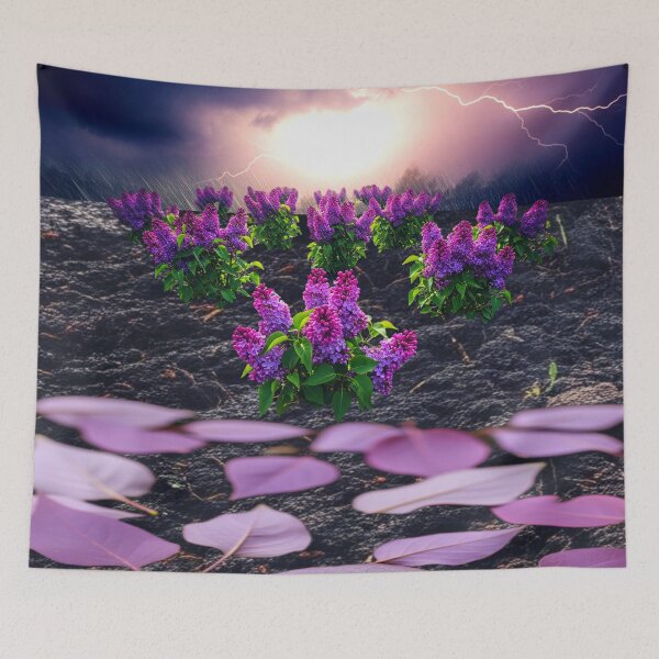 Item preview, Thunderstorm Lilacs  designed and sold by ontological.