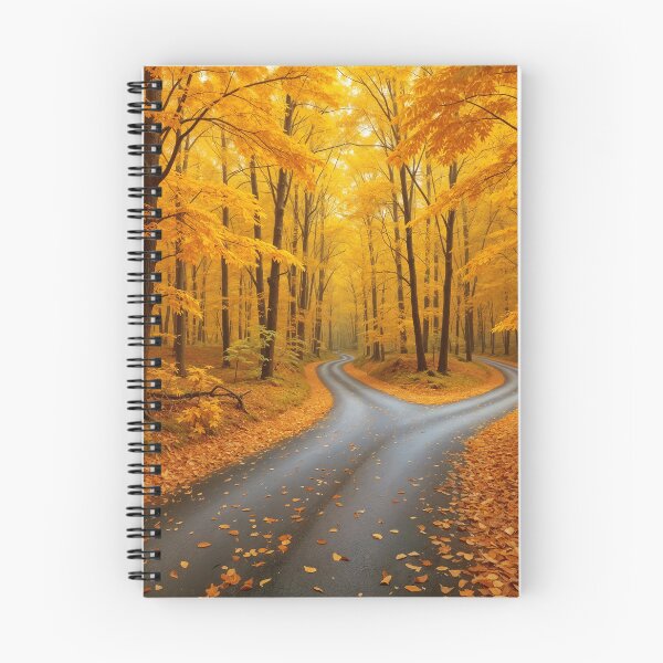 Item preview, Two Roads Diverged In a Yellow Woods designed and sold by Maria Dryfhout.