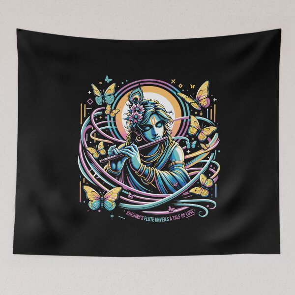 Item preview, Yoga merch with lord Krishana,krsna, hare krishna version 4 Lord krishn, krishna ashtami  Speacial design 54 designed and sold by mndesignworx.
