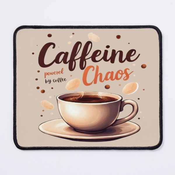 Item preview, Caffeine Chaos- Powered by Coffee designed and sold by MadetoCreate21.