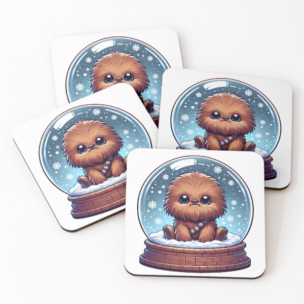 Item preview, Wookiee in a snow globe designed and sold by Artillenium.