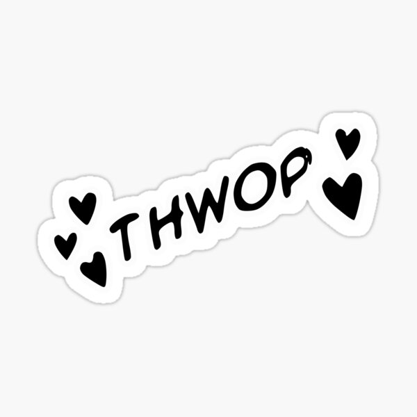 Item preview, Thwop doujinshi sound effect designed and sold by Backdoor Otaku.
