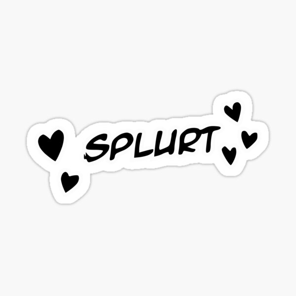 Item preview, Splurt doujinshi sound effect designed and sold by Backdoor Otaku.
