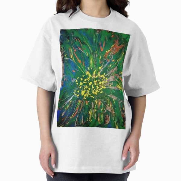 Item preview, Œuvre abstraite N°16 - Fleur exotique abstraite designed and sold by Manoella Free Art.