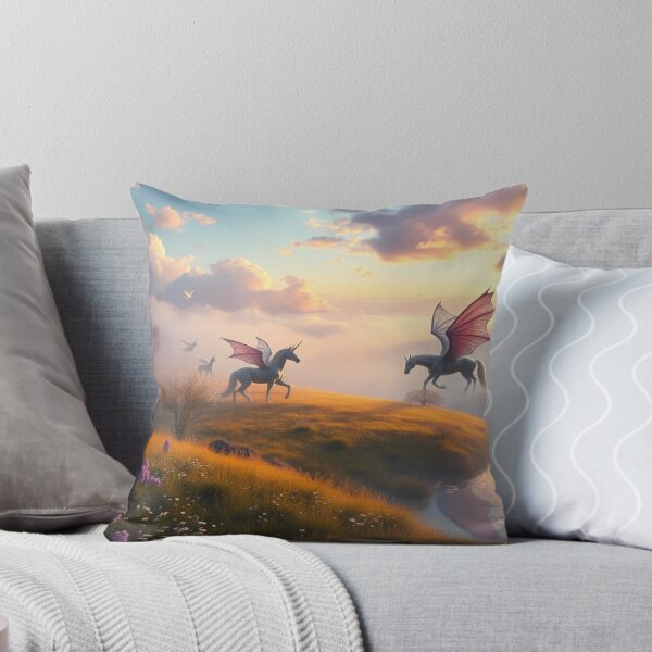 Item preview, Winged Unicorns of the Misty Realm designed and sold by FotoworldEdel.