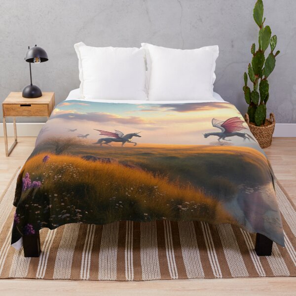 Item preview, Winged Unicorns of the Misty Realm designed and sold by FotoworldEdel.