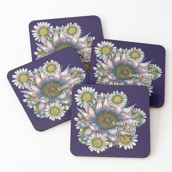 Item preview, Shine Like the Sun - Trans Sunflower and Daisies designed and sold by Art by Veya.