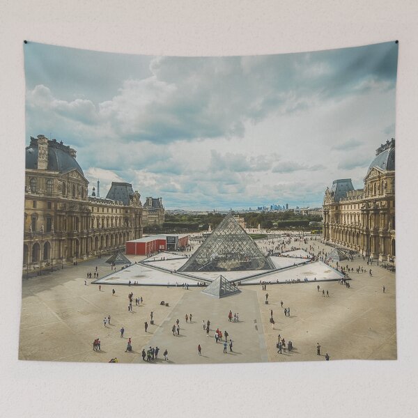 Item preview, Geometry of Grandeur – The Louvre from Above designed and sold by Rowena Ko.