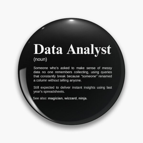 Item preview, Data Analyst Funny Data Definition designed and sold by CuteLovelyDesigns.