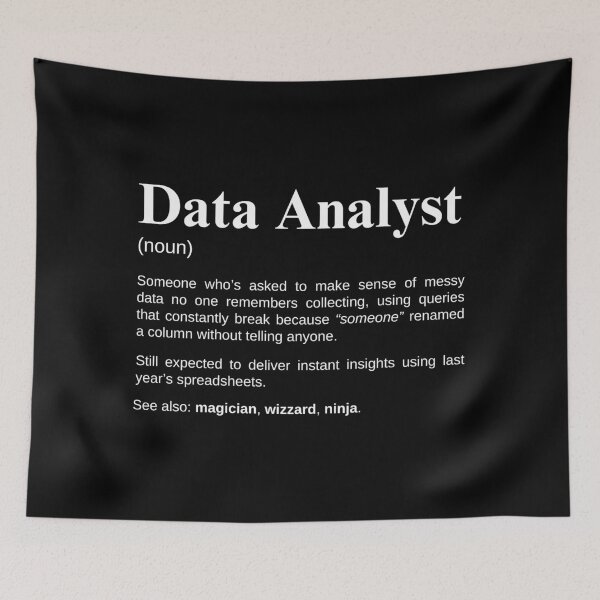 Item preview, Data Analyst Funny Data Definition designed and sold by CuteLovelyDesigns.
