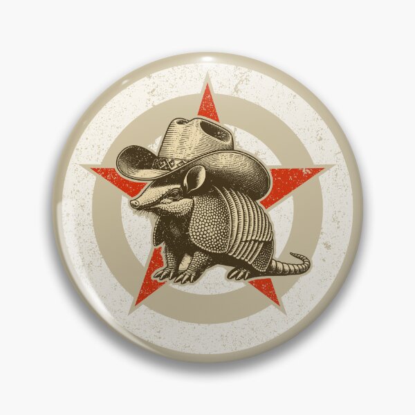 Item preview, WESTERN STYLE Southwestern Armadillo Cowboy designed and sold by Wander X Design.