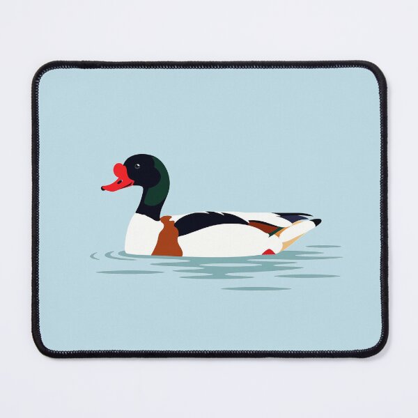Item preview, The Common Shelduck - Minimalist Duck Art designed and sold by TheArtEngineer.