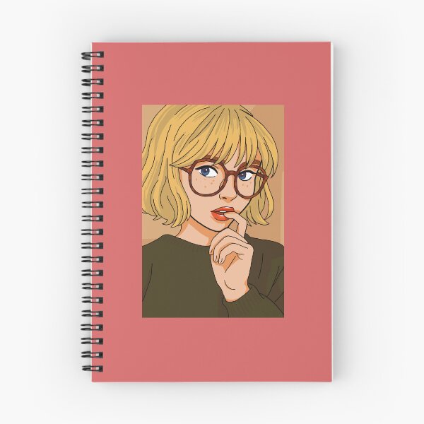Item preview, Cute girl with glasses ( mai$ie peter$ ) designed and sold by Moutons-art.